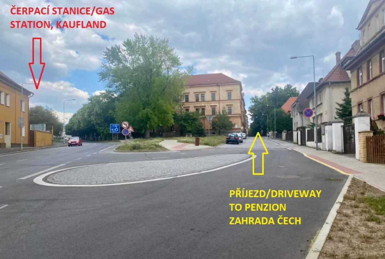 Penzion Zahrada Čech Litoměřice Exterior foto